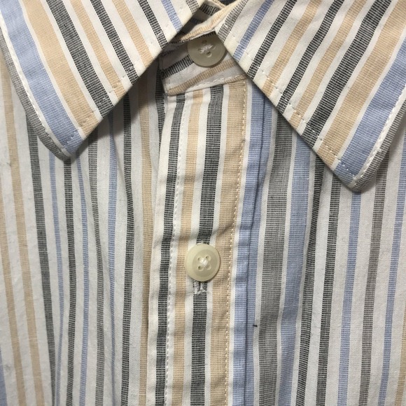 Joseph Abboud JOE Mens 100% Cotton Striped Dress Shirt Size XXL - Picture 3 of 8